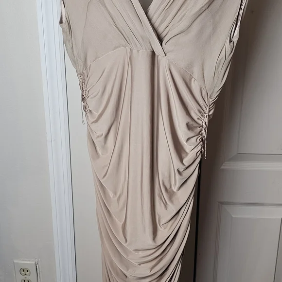 beige dress woman wedding Champagne Tulle A Line Wedding Dresses Sheer Neck Elegant Bridal Gowns  Vestido De Noivas DW235 -